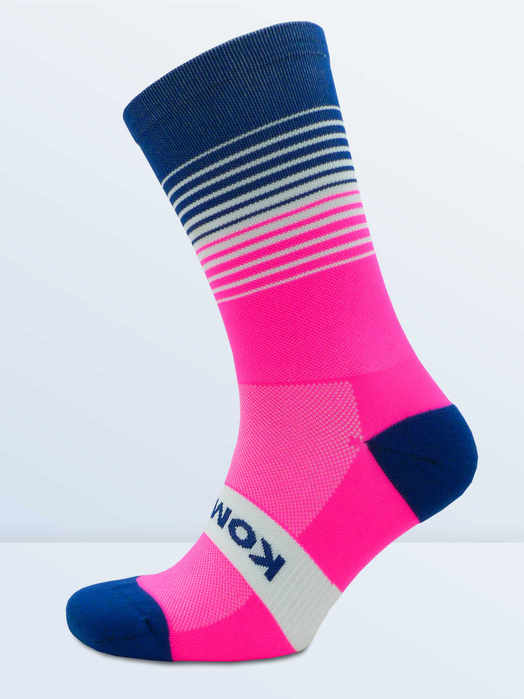 Swagger Socks - Fluro Pink & Blue
