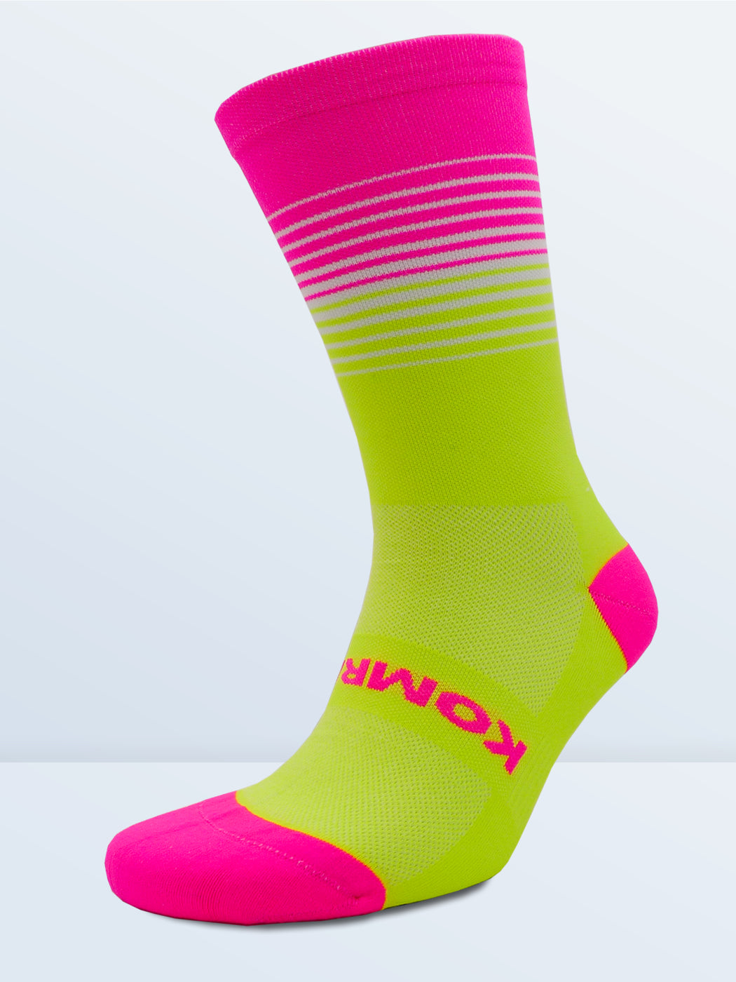 Swagger Socks - Fluro Yellow & Pink