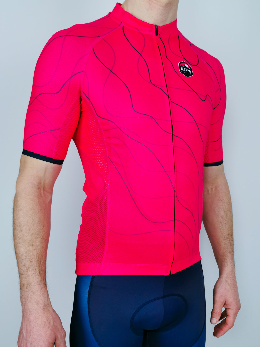 Cancano 'Tramonto' Pink Switch Jersey