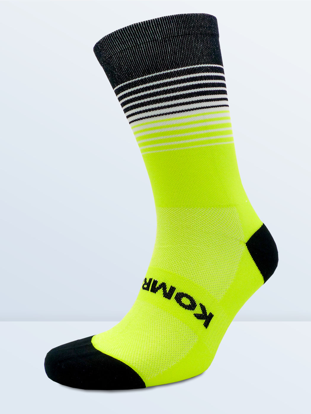 Swagger Socks - Fluro Yellow & Black