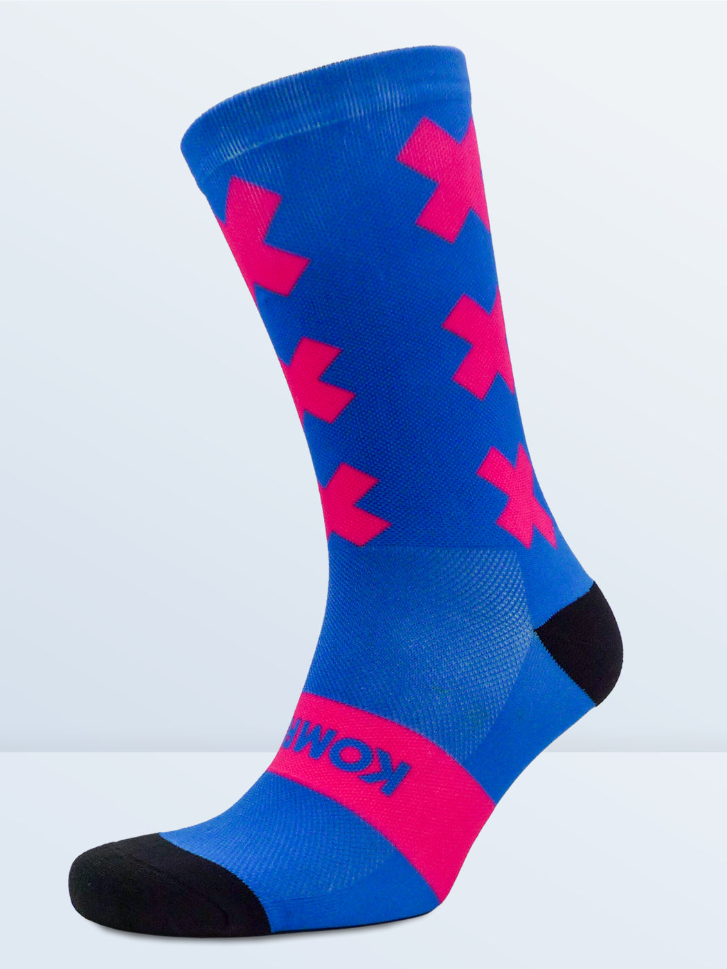 Triple X Socks - Blue & Pink