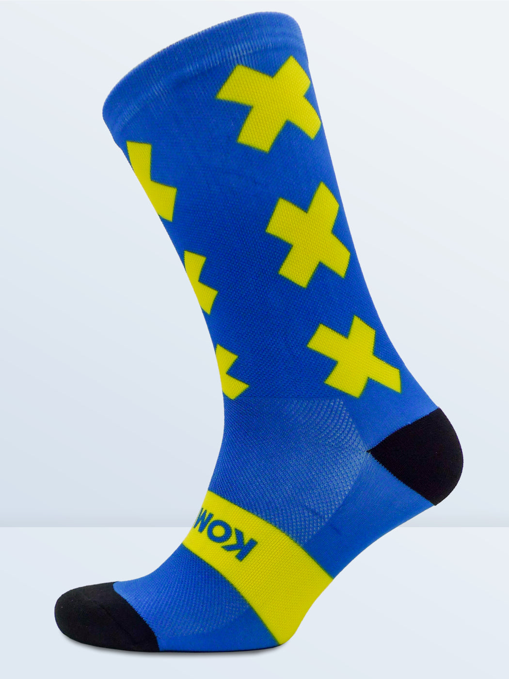 Triple X Socks - Blue & Yellow