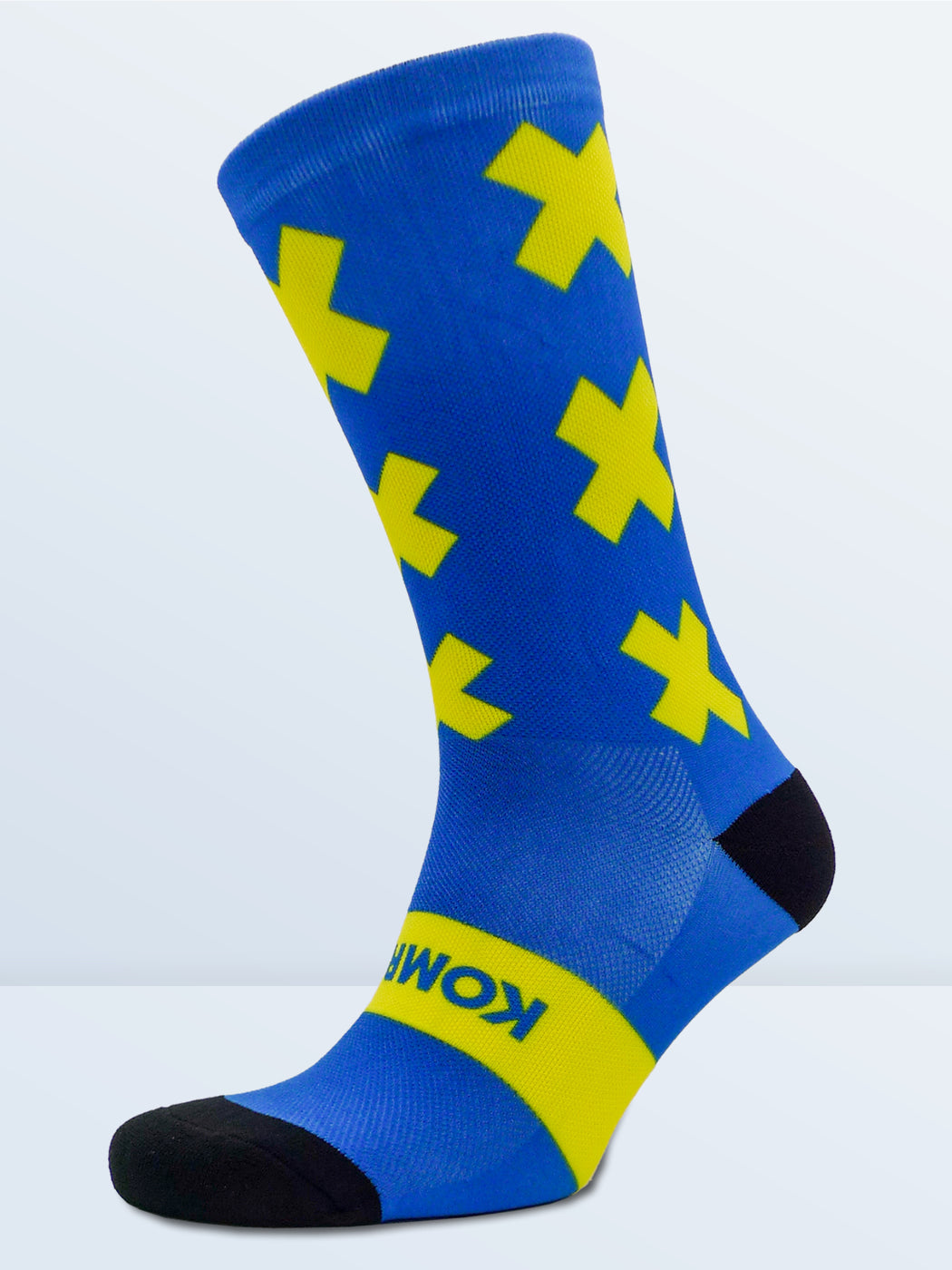 Triple X Socks - Blue & Yellow